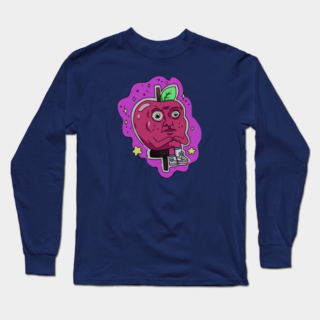 Apple- circa 2016 Long Sleeve T-Shirt by Owllee Designs